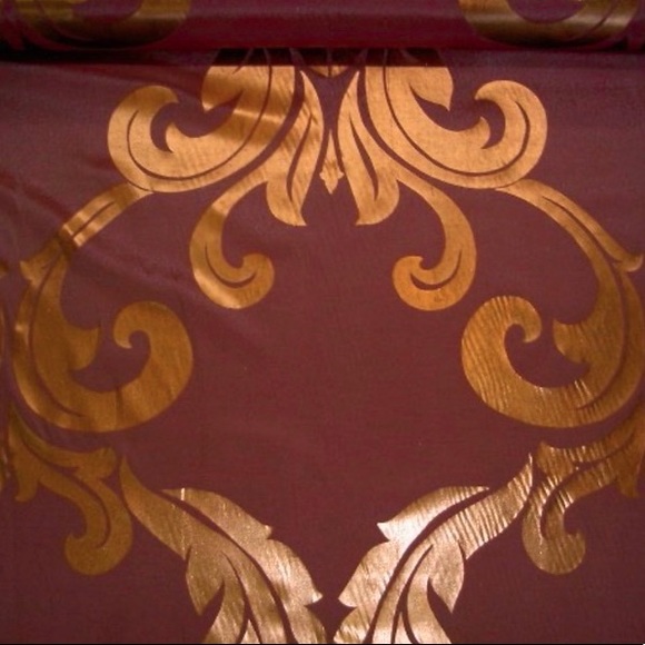 Fabricut Astounding F Color Aubergine Bronze Fabric - Picture 5 of 15